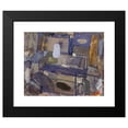 thumbnail image 2 of Immanuel Ibsen 18x15 Black Modern Framed Museum Art Print Titled - Still Life with Jar and Fruits (1942), 2 of 5