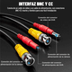 thumbnail image 3 of Cable Blossom  Siames 20 Metros Para Camaras Seguridad Cctv Bnc Video Negro, 3 of 5