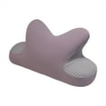 thumbnail image 2 of Almohada para la siesta para escritorio, almohada para dormir, 14 x 6 pulgadas, suave y ligera Gris claro, 2 of 9