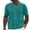 Green, variant on EHRWE Shirts For Men Solid Color Striped Hollow Knitted Shirt For Men Casual Loose Comfortable Trendy Business Lapel Short Sleeve Shirt Classic
