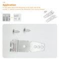 thumbnail image 4 of Miangastore 2pcs Under Counter Dishwasher Mounting Bracket Professional Dishwasher Mounting Kit, 4 of 8