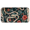 thumbnail image 2 of WERPE Snake Flowers Leaves Entrance Floor Mat Rug Felt for Home Outside Entry 19.68*39.37 in, 2 of 6
