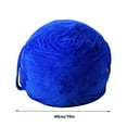 thumbnail image 2 of BAOPAI 16in Soft Plush Storage Bag Large Capacity Multicolor Convertible Cushion Ergonomic Design For Home Organization And Comfortable Seating, 2 of 7