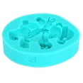 thumbnail image 2 of Molde de silicona para decoración de tartas y chocolates con forma de oso polar navideño, 2 of 8