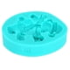 thumbnail image 2 of Molde de silicona para decoración de tartas y chocolates con forma de oso polar navideño, 2 of 8