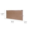 thumbnail image 4 of American Art Decor Addie Joy To Do Decorative Key Holder & Mail Organizer with Wall Hanging Storage Basket, Shelf, and Hooks - Distressed White Wash, 4 of 6