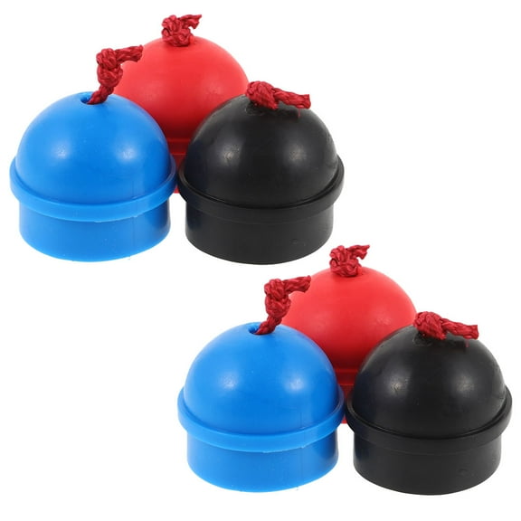 Masteelf 6pcs Billiard Chalk Clip Snooker Chalk Holder Chalk Holder For Cue Sticks Portable Chalk Clip For Pool Cues Billiard Cue Chalk Holder Billiard Room Accessories