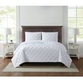 thumbnail image 1 of Truly Soft Everyday 3D Puff Quilt Set, Full/Queen, White, 1 of 1
