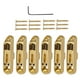 thumbnail image 1 of Lote de 19 piezas individuales para puente de guitarra eléctrica con tornillos y llaves Oro, 1 of 6