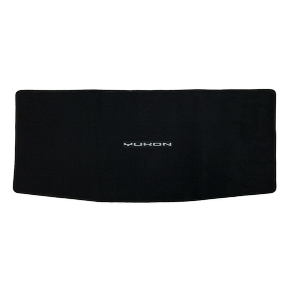 Lloyd Mats Custom Fit Floor Mats for GMC Yukon/Denali 2021-On LogoMat Cargo Behind 3rd Seat Charcoal