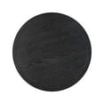 thumbnail image 3 of Sahara Black Oak Round Dining Table, 3 of 7