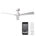 thumbnail image 1 of Ventilador de Techo Inteligente WAC Smart Fans Blanco Mate con Control Remoto para Interiores y Exte, 1 of 9