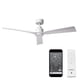thumbnail image 1 of Ventilador de Techo Inteligente WAC Smart Fans Blanco Mate con Control Remoto para Interiores y Exte, 1 of 9