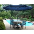 thumbnail image 1 of Patio Umbrella International Caravan con manivela inclinable de aluminio de 10 pulgadas, 1 of 3