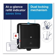 Tork® Elevation® Matic® Hand Towel Roll Dispenser, Black
