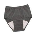 thumbnail image 1 of pitrice Soft Men Incontinence Underwear Urine for Sleeping Long Time Driving Adult Dark Grey LL, 1 of 9