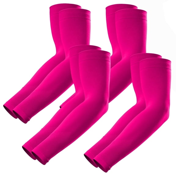 GOUNOD 4 Pairs Gardening Arm Sleeves for Women- Sun Protection Arm Sleeves for Outdoor Sports Driving Compression Cooling Sleeves