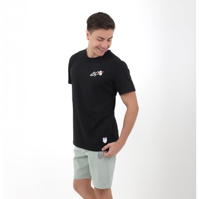 Playera K-Swiss LOONEY TUNES THATS ALL FOLKS Para Hombre Color Negro