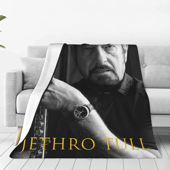 Jethro Couverture en Flanelle Musicale Convient pour Chambre Canapé Salon Couverture Décorative Chaude Confortable et Légère