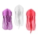thumbnail image 3 of 3PCS Silky Long Tail Headwrap Pirate Hat Bandana Chemo Cap Blanco + rojo + morado Yuyangstore Mujer Hombre Durag Sombreros, 3 of 5