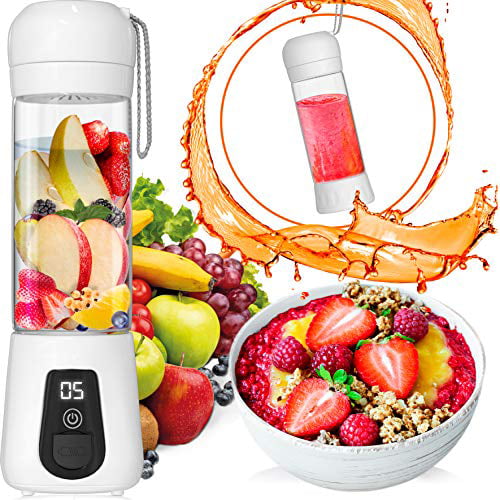 Cordless Blender Ideal for Healthy Juices and Smoothies Portable Blender USB Rechargeable Travel Blender Lacomri Portable Blender Personal Blender Mini Blender with Stainless-Steel Blades