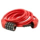 thumbnail image 3 of Candado De Bicicleta Genérico Combinación 180cmx8mm Rojo M, 3 of 4