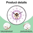 thumbnail image 3 of Reloj de pared creativo de aprendizaje ultra silencioso de 12 pulgadas en educación temprana Vhermosa Accesorios Deportes Acuáticos, 3 of 5