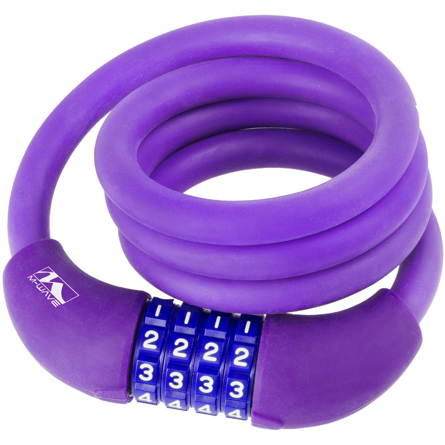 Ventura D12.10 Silicone 3' x 12mm Combo Bike Lock