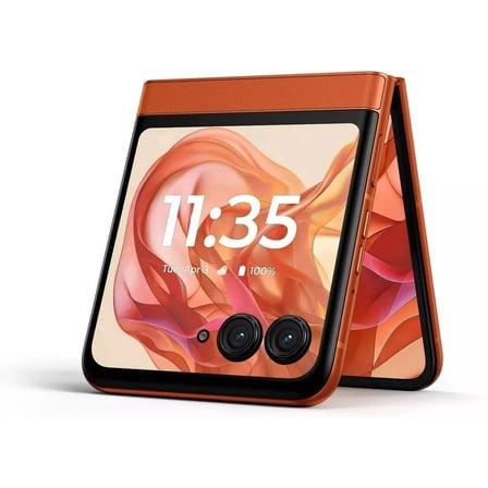 Pre-Owned Motorola razr 2024 XT2453-5 Cricket Only 256GB Spritz Orange (Fair)