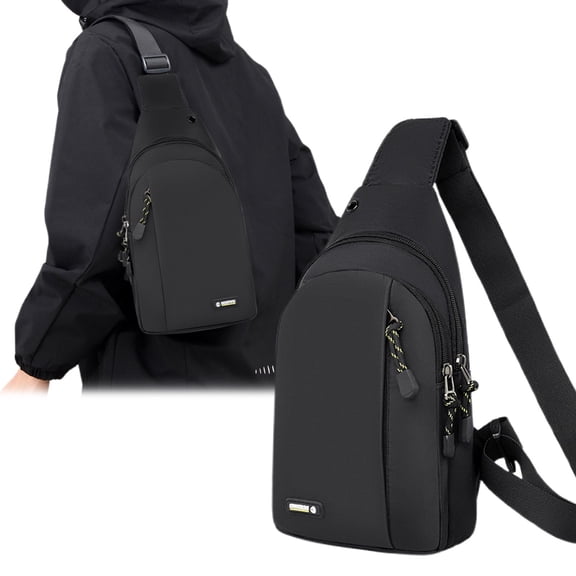COM1950s Suit Travel Bags for Men Fashion Casual Large Capacity Crossbody Bag Splashproof Trend Travel Shoulder Bag Chest Bag Large Capacity Travel Bag Mens Shoulder Bags Crossbody