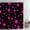 Black Purple, variant on Polka Dot Shower Curtain Abstract Circles Geometric Watercolor Rainbow Colorful Fabric Bathroom Curtains Decor Set with Hook(72" WX72 H)