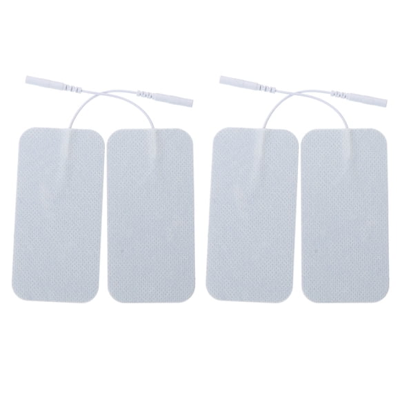 4 almohadillas de electrodos de acupuntura para terapia digital, almohadillas de gel, almohadillas de electrodos TENS