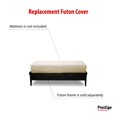 thumbnail image 3 of Premium Cotton/Polyester Futon Cover by Prestige Furnishings - Solid Collection - Solid Natural - Twin Ottoman Size (39" x 21"), 3 of 6