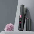 thumbnail image 4 of Portable Straightener with Digital Temperature Control, Rechargeable Wireless Flat Iron for Travel Styling, Fast Heating with Constant Temperature Care for All Hair Types, Wireless Hair Clip *1 Box, 4 of 4