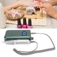 thumbnail image 3 of Nail Polishing Machine, CW CCW Rotation Locking Handle Electric Nail Drill Machine 40000RPM  for Nail Salon Black,Dark Green, 3 of 7