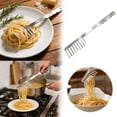 thumbnail image 1 of Outdor Metal Spaghetti Comb Server Stainless Steel Pasta Fork & Lifter Unique Kitchen Utensil For Cooking & Serving, 1 of 6