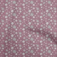 thumbnail image 1 of oneOone Georgette Viscose Pink Fabric Fruits Sewing Fabric By The Yard Printed Diy Clothing Sewing Supplies 42 Inch Wide, 1 of 4