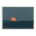thumbnail image 2 of Stupell Industries Orange Moon over Dark Mountain Tree Forest,13 x 19,Designed by Nancy Crowell, 2 of 2