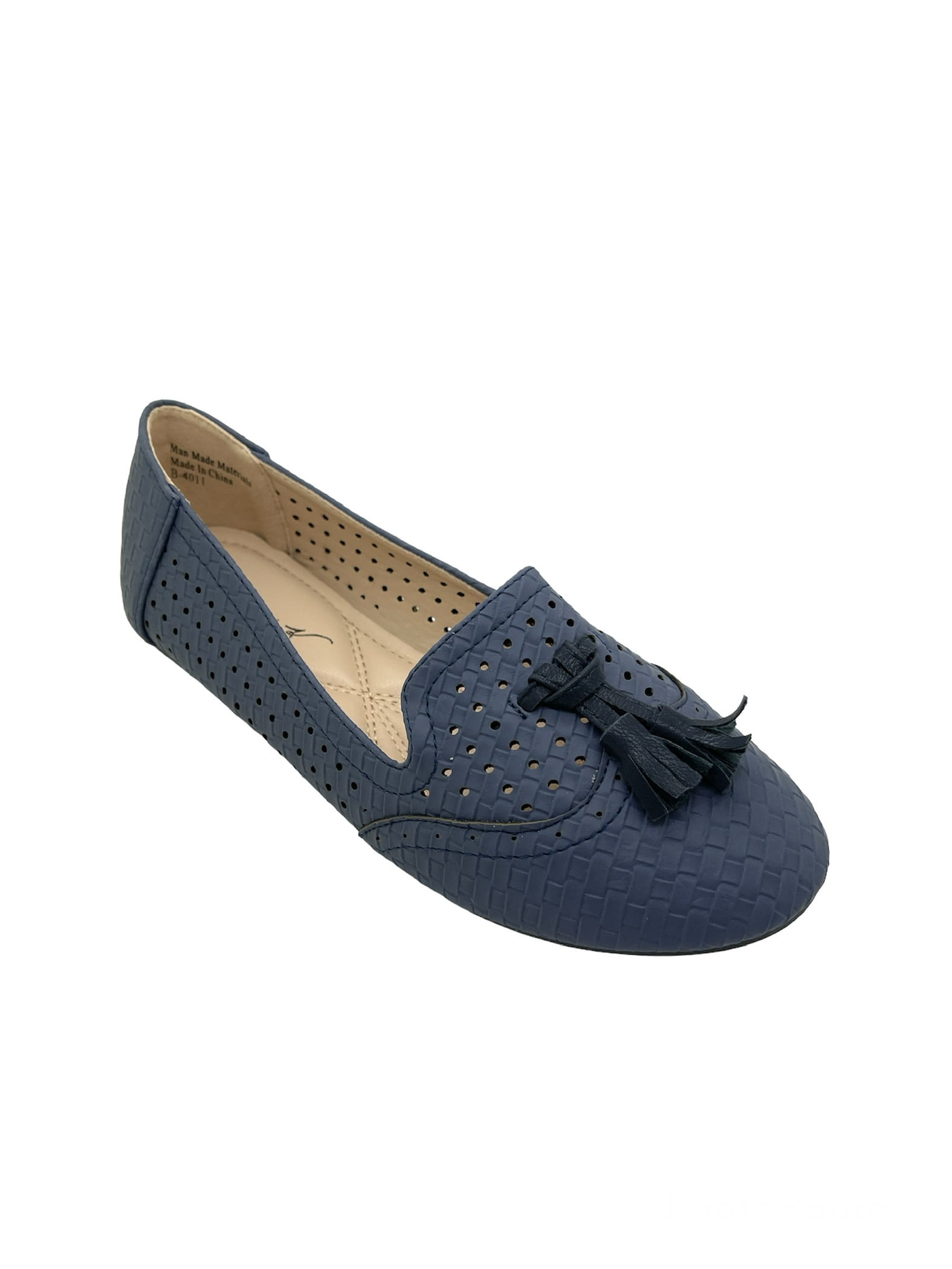 Women's Fashion Comfort Flats ,Elegant Women’s Flats Featuring Stylish Front Tassel Accents, Comfortable Slip on flats , Work flats, Range from size 6 up to 11