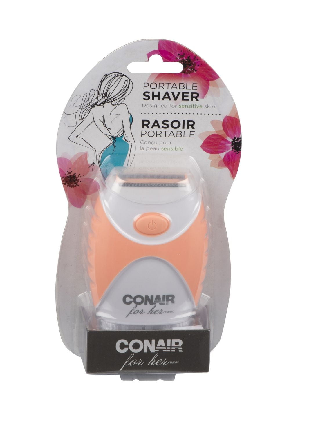 RASOIR PORTATIF POUR FEMME DE CONAIR FOR HER