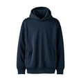 thumbnail image 4 of safuny Men's Hoodie Oversized Hooded Long Sleeve Casual Comfortable Sweatshirt Navy M, 4 of 4