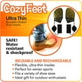thumbnail image 2 of Cozy Products CF Cozy Feet AA Battery-Powered Reusable Shoe Inserts, 2 of 5