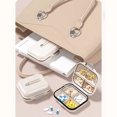 thumbnail image 2 of Maytalsory Compact Pill Boxes With Silicone Compared to Sealing Strip Organizer Case Which Is Very Convenient To Car Travel, 2 of 6