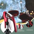 thumbnail image 4 of Abridor de botellas de vino de champán de aleación, sacacorchos Vertical compacto, bebidas profesionales portátiles, utensilios de cocina, juego de 4 piezas Vogacara HA009284-02B, 4 of 6