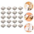 thumbnail image 5 of Disposable To Go Containers for Storage Safe Synthetic Material Beige Multifunction Packaging Boxes 20Pcs, 5 of 9