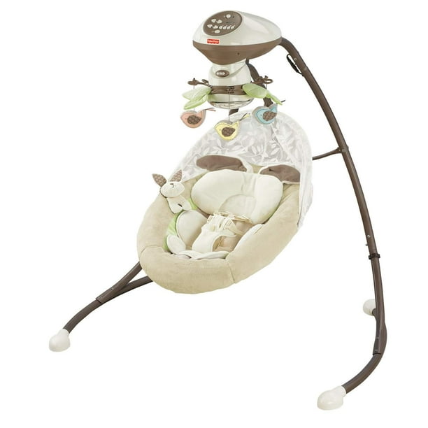 Fisher-Price My Little Snugabunny Cradle 'n Swing, One Size - Walmart.com - Walmart.com