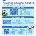thumbnail image 2 of Set de pista de coche Puzzle Racer para niños con forma de dinosaurio de 3 a 5 años, 2 of 9