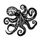thumbnail image 5 of Pulpo de metal para pared, diseño elegante, hueco y tallado, para interior y exterior, decoración de pared de metal para porche, jardín patio., 5 of 9
