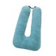 thumbnail image 2 of Almohada de viaje para asiento de coche,Almohada de viaje para asiento trasero de coche para adultos y niños,Cojín de almohada de viaje para el asiento trasero para viajes Verde oscuro, 2 of 8