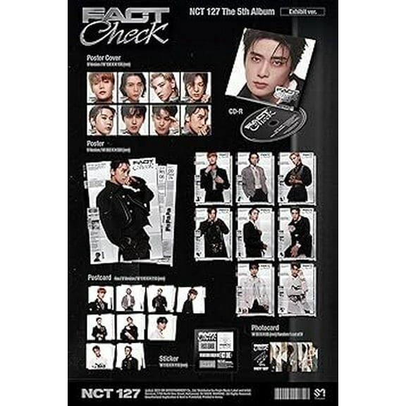 NCT 127 - The 5th Album 'Fact Check' [Chandelier Ver.] - Music & Performance - CD